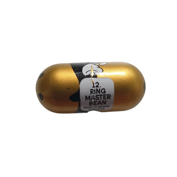 Mighty Beanz 12 Ring Master Gold 2002 Series 1 Moose Entertainment - Picture 2 of 4